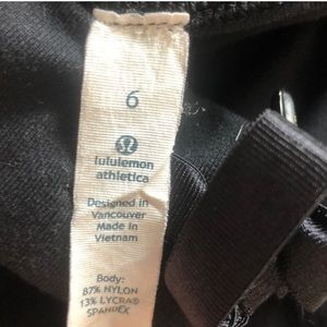 lululemon athletica Pants - Lululemon black high waist tie leggings lululemon athletica Pants - Lululemon black high waist tie leggings